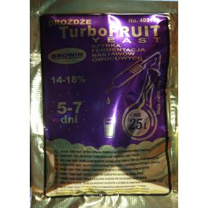 Drożdże gorzelnicze TurboFruit 5-7 dni, 40 g
